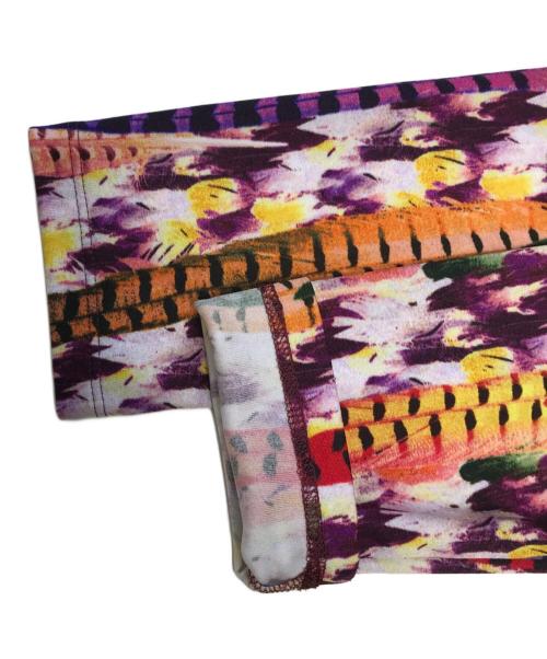 Jean Paul Gaultier FEMME（ジャンポールゴルチエ フェム）Jean Paul Gaultier FEMME (ジャンポールゴルチエ フェム) 転写プリントカーディガン マルチカラー サイズ:40の古着・服飾アイテム