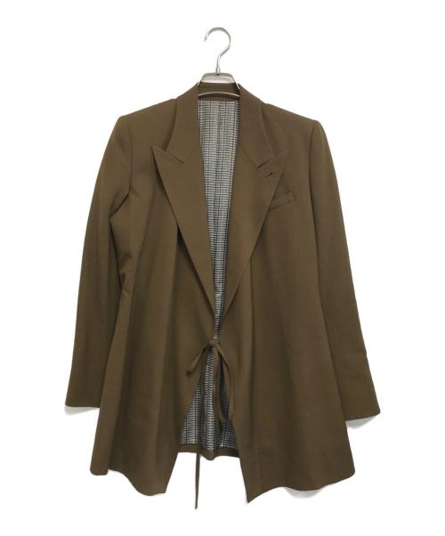 Jean Paul Gaultier FEMME（ジャンポールゴルチエ フェム）Jean Paul Gaultier FEMME (ジャンポールゴルチエ フェム) テーラードジャケット オリーブ サイズ:40の古着・服飾アイテム