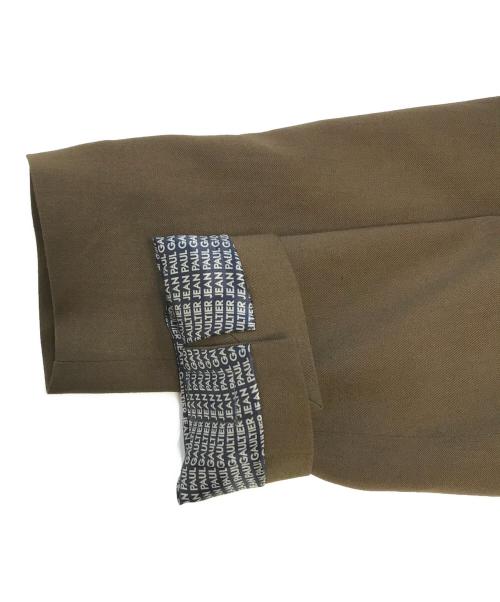 Jean Paul Gaultier FEMME（ジャンポールゴルチエ フェム）Jean Paul Gaultier FEMME (ジャンポールゴルチエ フェム) テーラードジャケット オリーブ サイズ:40の古着・服飾アイテム