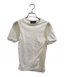 Jean Paul GAULTIER MAILLE（ジャンポールゴルチエ マイユ）の古着「切替Tシャツ」｜ホワイト