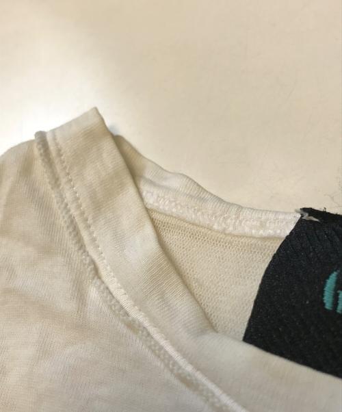 Jean Paul GAULTIER MAILLE（ジャンポールゴルチエ マイユ）Jean Paul GAULTIER MAILLE (ジャンポールゴルチエ マイユ) 切替Tシャツ ホワイト サイズ:Mの古着・服飾アイテム