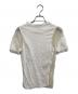 Jean Paul GAULTIER MAILLE (ジャンポールゴルチエ マイユ) 切替Tシャツ ホワイト サイズ:M：14000円
