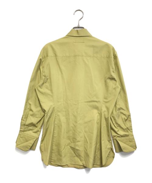Jean Paul Gaultier FEMME（ジャンポールゴルチエ フェム）Jean Paul Gaultier FEMME (ジャンポールゴルチエ フェム) 多重ボタンシャツ 黄緑 サイズ:40の古着・服飾アイテム