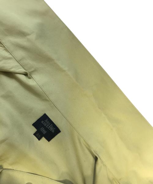 Jean Paul Gaultier FEMME（ジャンポールゴルチエ フェム）Jean Paul Gaultier FEMME (ジャンポールゴルチエ フェム) 多重ボタンシャツ 黄緑 サイズ:40の古着・服飾アイテム