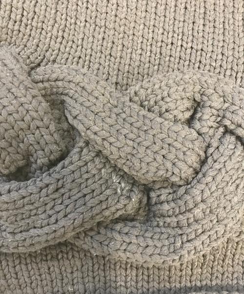 COMME des GARCONS HOMME PLUS（コムデギャルソンオムプリュス）COMME des GARCONS HOMME PLUS (コムデギャルソンオムプリュス) ケーブルニットカーディガン ブラック サイズ:Sの古着・服飾アイテム