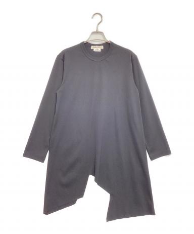 コムデギャルソン　フード付きフレアーカットソー コムデギャルソン COMME des GARCONS *フード付き半袖フレアカットソー