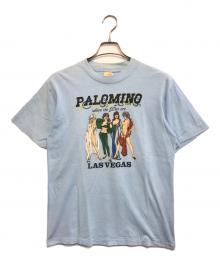 WINTERLAND（ウィンターランド）の古着「プリントTシャツ」｜スカイブルー