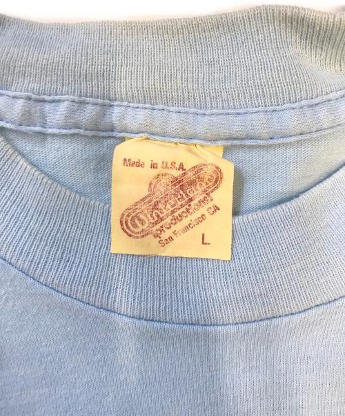 WINTERLAND（ウィンターランド）WINTERLAND (ウィンターランド) プリントTシャツ スカイブルー サイズ:Lの古着・服飾アイテム