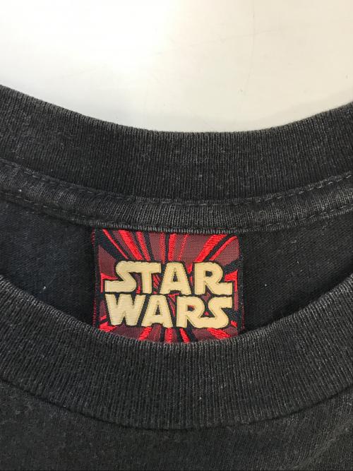 STAR WARS（スターウォーズ）STAR WARS (スターウォーズ) ムービーTシャツ ブラック サイズ:Ｌの古着・服飾アイテム