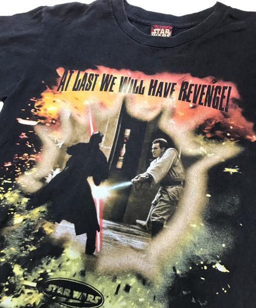 STAR WARS（スターウォーズ）STAR WARS (スターウォーズ) ムービーTシャツ ブラック サイズ:Ｌの古着・服飾アイテム