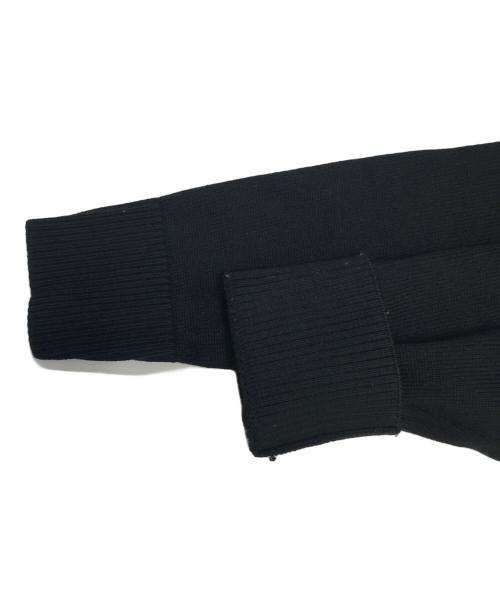 BURBERRY（バーバリー）BURBERRY (バーバリー) オーバーサイズクルーネックニット ブラック サイズ:XSの古着・服飾アイテム