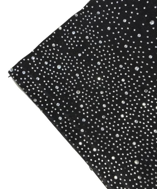 OPIUM（オピウム）OPIUM (オピウム) Rhinestone Wide Baggy Pants ブラック サイズ:Ｍの古着・服飾アイテム