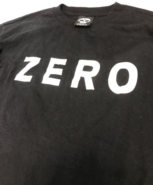 zero skateboards（ゼロスケートボード）zero skateboards (ゼロスケートボード) プリントTシャツ ブラック サイズ:Mの古着・服飾アイテム