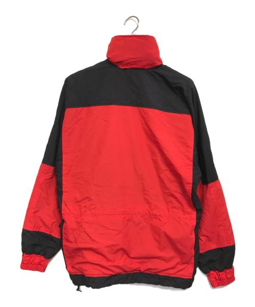 SESSIONS（セッションズ）SESSIONS (セッションズ) ナイロンアノラックジャケット レッド サイズ:Sの古着・服飾アイテム