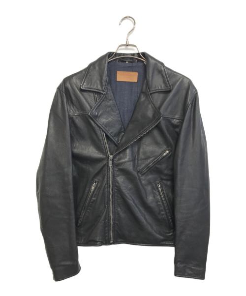 LEVI'S MADE&CRAFTED（リーバイスメイドクラフテッド）LEVI'S MADE&CRAFTED (リーバイスメイドクラフテッド) ダブルライダースジャケット ブラック サイズ:1の古着・服飾アイテム