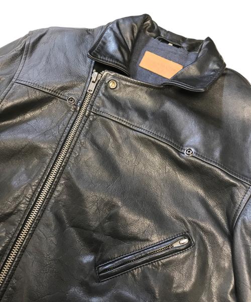 LEVI'S MADE&CRAFTED（リーバイスメイドクラフテッド）LEVI'S MADE&CRAFTED (リーバイスメイドクラフテッド) ダブルライダースジャケット ブラック サイズ:1の古着・服飾アイテム
