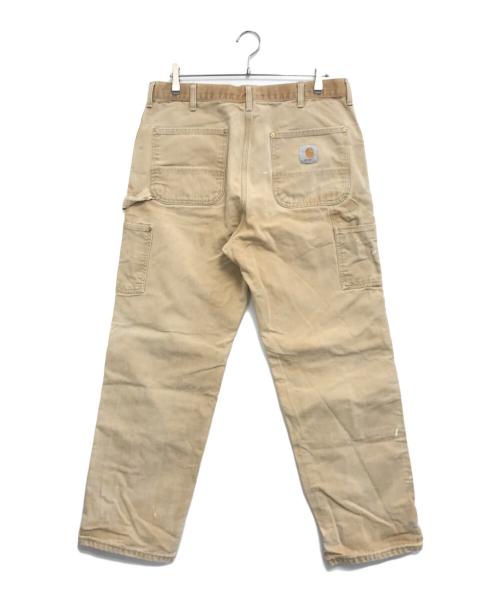 CarHartt（カーハート）CarHartt (カーハート) ダブルニーペインターパンツ ブラウン サイズ:38×34の古着・服飾アイテム