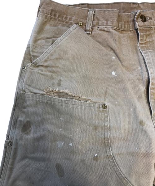 CarHartt（カーハート）CarHartt (カーハート) ダブルニーペインターパンツ ブラウン サイズ:38×34の古着・服飾アイテム