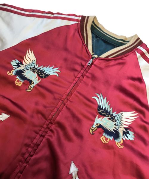 TAILOR 東洋（テーラー東洋）TAILOR 東洋 (テーラー東洋) リバーシブルスカジャン レッド サイズ:Lの古着・服飾アイテム