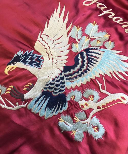 TAILOR 東洋（テーラー東洋）TAILOR 東洋 (テーラー東洋) リバーシブルスカジャン レッド サイズ:Lの古着・服飾アイテム