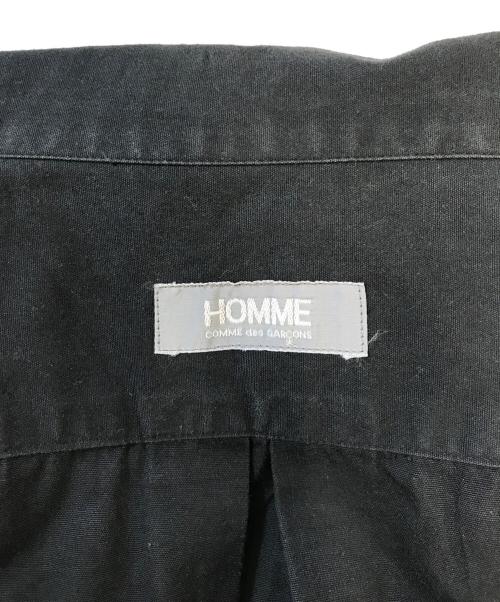 COMME des GARCONS HOMME（コムデギャルソン オム）COMME des GARCONS HOMME (コムデギャルソン オム) 長袖シャツ ブラック サイズ:表記なしの古着・服飾アイテム