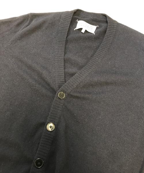 Maison Margiela（メゾンマルジェラ）Maison Margiela (メゾンマルジェラ) エルボーパッチカーディガン ネイビー サイズ:Ｍの古着・服飾アイテム