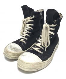 RICK OWENS DRKSHDW（リックオウエンス ダークシャドウ）の古着「Ramones」｜ブラック