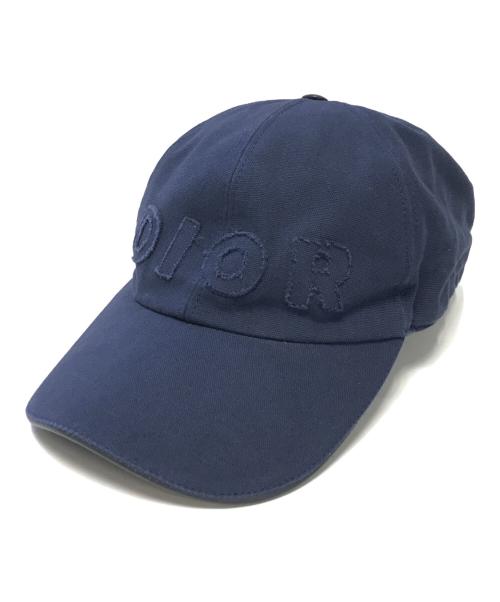 Christian Dior（クリスチャン ディオール）Christian Dior (クリスチャン ディオール) BB CAP ネイビー サイズ:Ｍの古着・服飾アイテム
