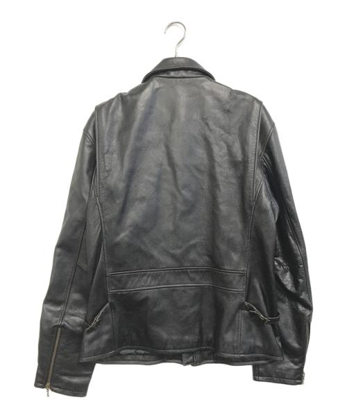 AVIREX（アヴィレックス）AVIREX (アヴィレックス) レザーライダースジャケット ブラック サイズ:44の古着・服飾アイテム