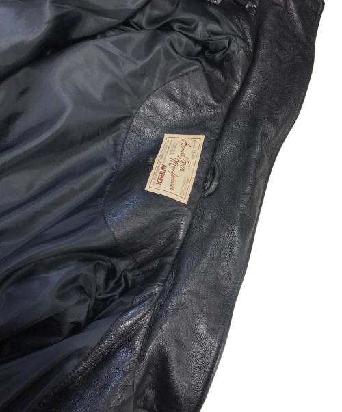 AVIREX（アヴィレックス）AVIREX (アヴィレックス) レザーライダースジャケット ブラック サイズ:44の古着・服飾アイテム