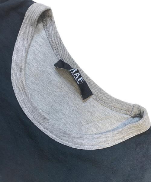 RAF BY RAF SIMONS（ラフバイ ラフシモンズ）RAF BY RAF SIMONS (ラフバイ ラフシモンズ) NEW TRIBES Tシャツ ネイビー サイズ:50の古着・服飾アイテム