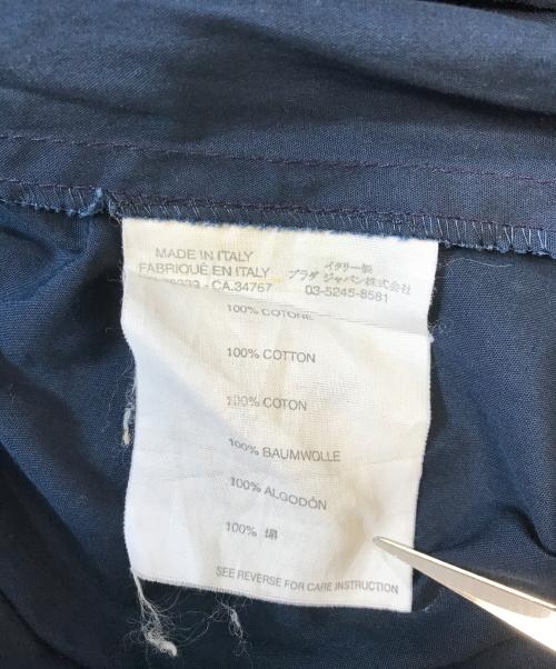 MIU MIU（ミュウミュウ）MIU MIU (ミュウミュウ) デザインフリルスカート ネイビー サイズ:42の古着・服飾アイテム