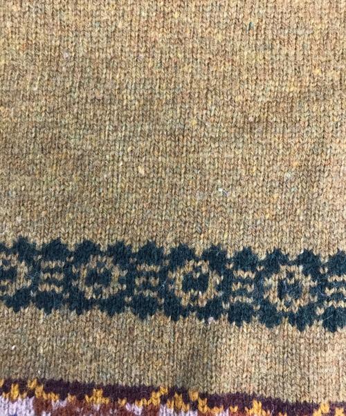 DRIES VAN NOTEN（ドリスヴァンノッテン）DRIES VAN NOTEN (ドリスヴァンノッテン) ノルディックセーター グリーン サイズ:Ｍの古着・服飾アイテム