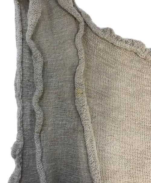 MIU MIU（ミュウミュウ）MIU MIU (ミュウミュウ) 縮絨ニットショートワンピ-ス ピンク サイズ:40の古着・服飾アイテム