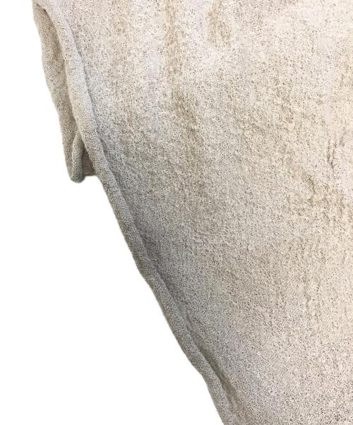 MIU MIU（ミュウミュウ）MIU MIU (ミュウミュウ) 縮絨ニットショートワンピ-ス ピンク サイズ:40の古着・服飾アイテム