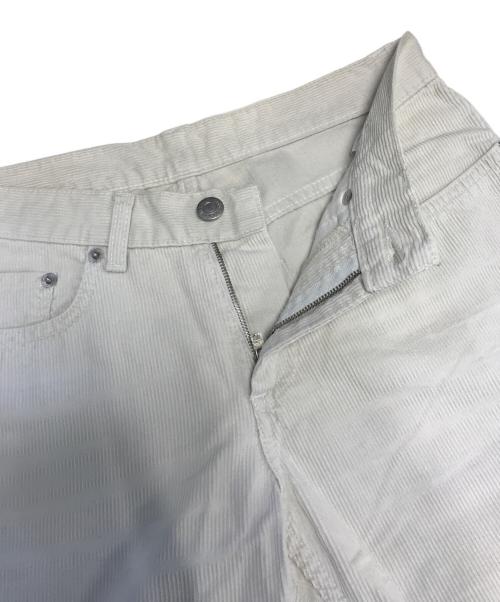 HELMUT LANG（ヘルムートラング）HELMUT LANG (ヘルムートラング) フレアコーデュロイパンツ ホワイト サイズ:26の古着・服飾アイテム