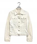 HELMUT LANGヘルムートラング）の古着「コーデュロイトラッカージャケット」｜ホワイト