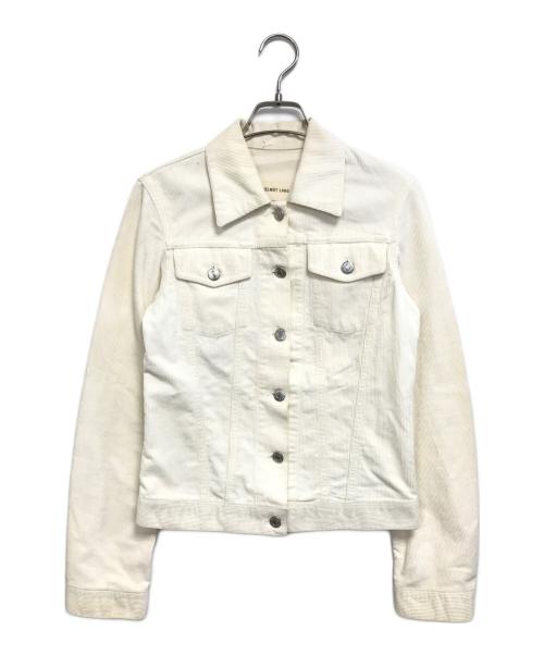 HELMUT LANG（ヘルムートラング）HELMUT LANG (ヘルムートラング) コーデュロイトラッカージャケット ホワイト サイズ:36の古着・服飾アイテム