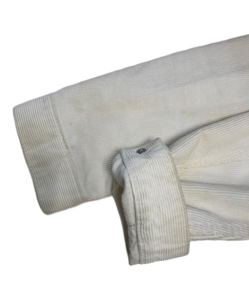 HELMUT LANG（ヘルムートラング）HELMUT LANG (ヘルムートラング) コーデュロイトラッカージャケット ホワイト サイズ:36の古着・服飾アイテム