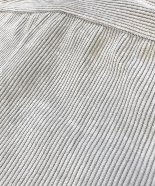 STONE ISLAND（ストーンアイランド）STONE ISLAND (ストーンアイランド) Corduroy Logo Shirt グレー サイズ:XLの古着・服飾アイテム