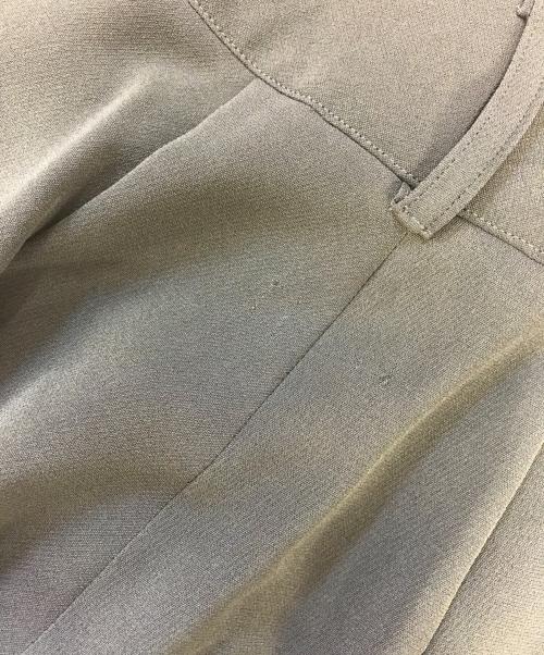 Jean Paul GAULTIER CLASSIQUE（ジャンポールゴルチエクラシック）Jean Paul GAULTIER CLASSIQUE (ジャンポールゴルチエクラシック) トリアセテートパンツ カーキ サイズ:40の古着・服飾アイテム
