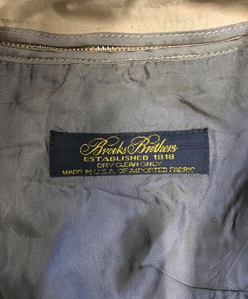 BROOKS BROTHERS（ブルックスブラザーズ）BROOKS BROTHERS (ブルックスブラザーズ) ライナー付ステンカラーコート ベージュ サイズ:表記なしの古着・服飾アイテム
