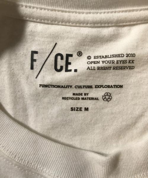 F/CE.（エフシーイー）F/CE. (エフシーイー) HIDDEN IDENTITY BY M.ENOMOTO LS TYPE-A ホワイト サイズ:Mの古着・服飾アイテム