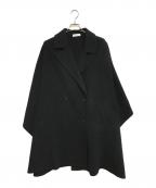 MAISON SPECIALメゾンスペシャル）の古着「Reversibule Sewing Poncho」｜ブラック