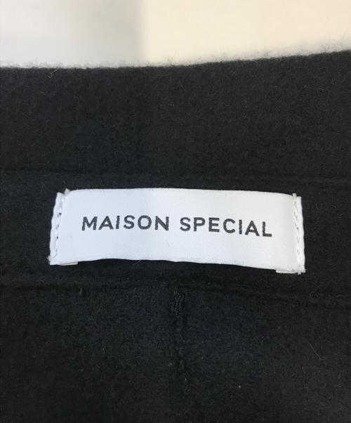 MAISON SPECIAL（メゾンスペシャル）MAISON SPECIAL (メゾンスペシャル) Reversibule Sewing Poncho ブラック サイズ:FREEの古着・服飾アイテム