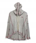 Vivienne Westwoodヴィヴィアンウエストウッド）の古着「フーデッドサーマルカットソー」｜ライトグレー