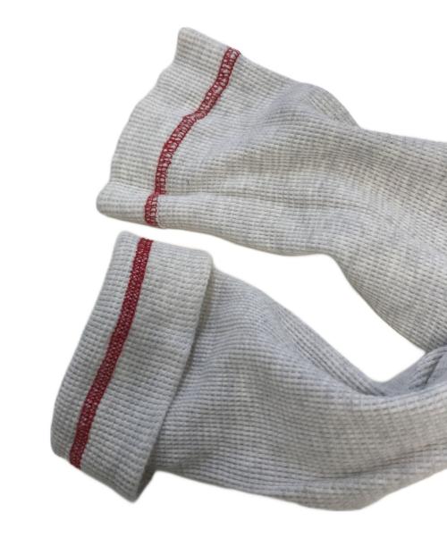 Vivienne Westwood（ヴィヴィアンウエストウッド）Vivienne Westwood (ヴィヴィアンウエストウッド) フーデッドサーマルカットソー ライトグレー サイズ:00の古着・服飾アイテム