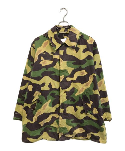 VINTAGE MILITARY（ヴィンテージ ミリタリー）VINTAGE MILITARY (ヴィンテージ ミリタリー) サラマンダーカモ柄ジャケット グリーン サイズ:不明の古着・服飾アイテム