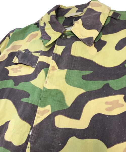 VINTAGE MILITARY（ヴィンテージ ミリタリー）VINTAGE MILITARY (ヴィンテージ ミリタリー) サラマンダーカモ柄ジャケット グリーン サイズ:不明の古着・服飾アイテム