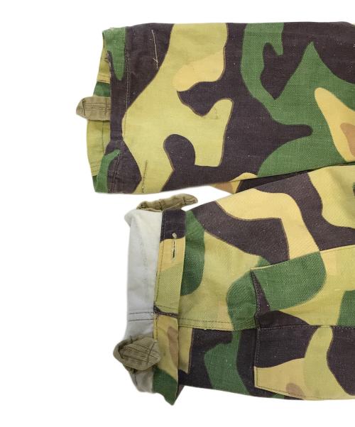 VINTAGE MILITARY（ヴィンテージ ミリタリー）VINTAGE MILITARY (ヴィンテージ ミリタリー) サラマンダーカモ柄ジャケット グリーン サイズ:不明の古着・服飾アイテム